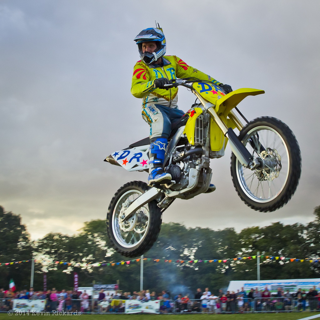 David Russell jumping.